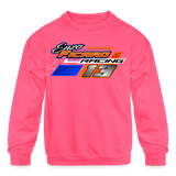 Enzo Ficaro | 2023 | Youth Crewneck Sweatshirt - neon pink