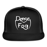 Dense Fog | Trucker Cap - black/black