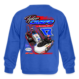 Tyler Carfo | 2023 | Youth Crewneck Sweatshirt - royal blue