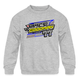 James Goodman | 2024 | Youth Crewneck Sweatshirt - heather gray