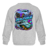Team Haleybug | 2024 | Youth Crewneck Sweatshirt - heather gray