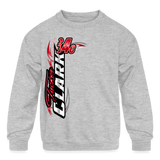 Tucker Clark | 2024 | Youth Crewneck Sweatshirt - heather gray