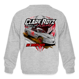 Tucker Clark | 2024 | Youth Crewneck Sweatshirt - heather gray