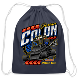 Javian Colon | 2024 | Cotton Drawstring Bag - navy