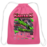 Karter K | 2024 | Cotton Drawstring Bag - pink