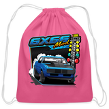 Cory Ames | 2024 | Cotton Drawstring Bag - pink