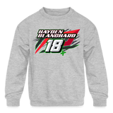 Hayden Blanchard | 2024 | Youth Crewneck Sweatshirt - heather gray
