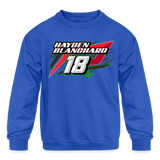 Hayden Blanchard | 2024 | Youth Crewneck Sweatshirt - royal blue
