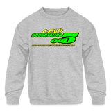 Misfits Motorsports | 2024 | Youth Crewneck Sweatshirt - heather gray