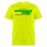 Misfits Motorsports | 2024 | Adult T-Shirt - safety green