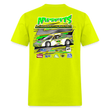 Misfits Motorsports | 2024 | Adult T-Shirt - safety green