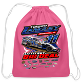 Hagen Langley | 2024 | Cotton Drawstring Bag - pink