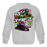 Taft Racing | 2024 | Youth Crewneck Sweatshirt - heather gray