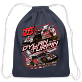 Dylan Turpin | 2024 | Cotton Drawstring Bag - navy