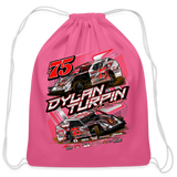 Dylan Turpin | 2024 | Cotton Drawstring Bag - pink