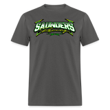 Saunders Racing | 2024 | Adult T-Shirt - charcoal