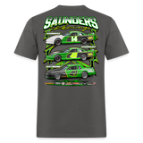 Saunders Racing | 2024 | Adult T-Shirt - charcoal