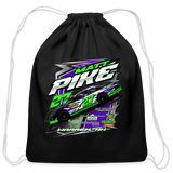 Matt Pike | 2024 | Cotton Drawstring Bag - black