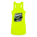 Matt Pike | 2024 | Women’s Racerback Tank - neon yellow