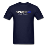 Hunter Cavallaro | Partner Program | Adult T-Shirt - navy