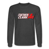 Tucker Clark | Clark Boyz Racing | 2022 Design | Adult Long Sleeve T-Shirt - heather black