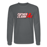 Tucker Clark | Clark Boyz Racing | 2022 Design | Adult Long Sleeve T-Shirt - charcoal