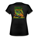 Randall Brothers Racing | Partner Program | Women's V-Neck T-Shirt (Back Design) - black