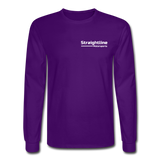 Camo Joey | Straightline Motorsports | Adult LS T-Shirt - purple