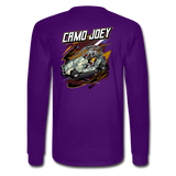 Camo Joey | Straightline Motorsports | Adult LS T-Shirt - purple