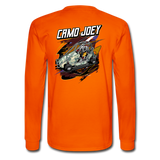 Camo Joey | Straightline Motorsports | Adult LS T-Shirt - orange