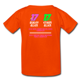 Allen Racing | 2022 Design | Youth T-Shirt - orange