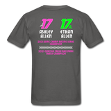 Allen Racing | 2022 Design | Adult T-Shirt - charcoal