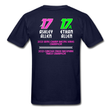 Allen Racing | 2022 Design | Adult T-Shirt - navy