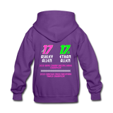 Allen Racing | 2022 Design | Youth Hoodie - purple