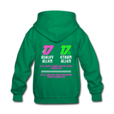 Allen Racing | 2022 Design | Youth Hoodie - kelly green