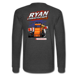 Ryan Christopher Racing | 2022 Design | Adult LS T-Shirt - heather black