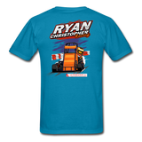 Ryan Christopher Racing | 2022 Design | Adult T-Shirt - turquoise