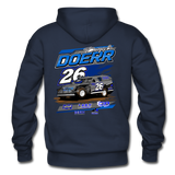Derick Doerr | 2022 Design | Adult Hoodie (Back Design) - navy