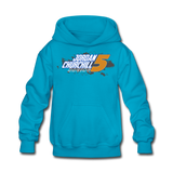 Jordan Churchill | 2022 Design | Youth Hoodie - turquoise