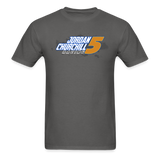 Jordan Churchill | 2022 Design | Adult T-Shirt - charcoal