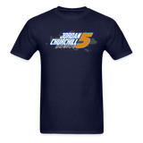 Jordan Churchill | 2022 Design | Adult T-Shirt - navy