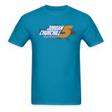 Jordan Churchill | 2022 Design | Adult T-Shirt - turquoise