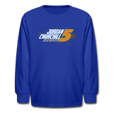 Jordan Churchill | 2022 Design | Youth LS T-Shirt - royal blue