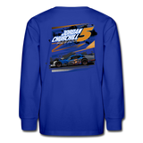 Jordan Churchill | 2022 Design | Youth LS T-Shirt - royal blue