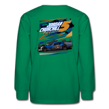 Jordan Churchill | 2022 Design | Youth LS T-Shirt - kelly green