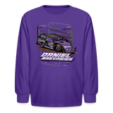 Daniel Breymeier | 2022 Design | Youth LS T-Shirt - dark purple