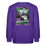 Kaseton Morris | 2022 Design | Youth LS T-Shirt - dark purple