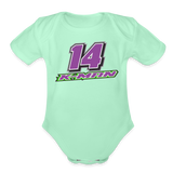 Kaseton Morris | 2022 Design | Baby Onesie - light mint