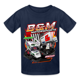 B&M Motorsports | 2022 | Youth T-Shirt - navy