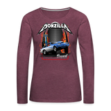 Dustin Bryant | 2022 | Women's LS T-Shirt - heather burgundy